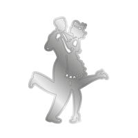 Crafter's Companion The Roaring Twenties Metal Die Charleston Couple (S-TRT-MD-CHCO)